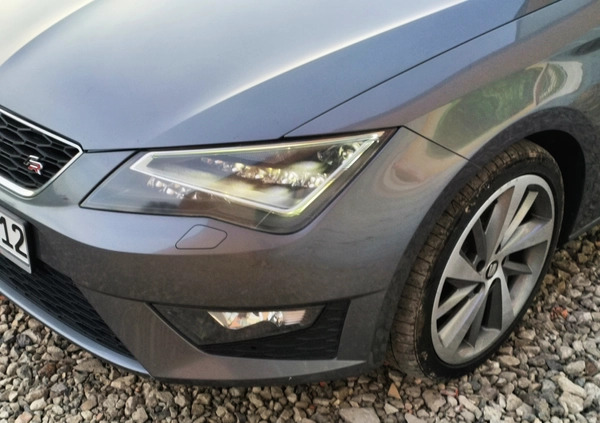 Seat Leon cena 40900 przebieg: 190000, rok produkcji 2013 z Wyrzysk małe 562